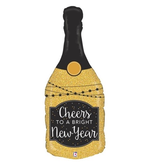 New Year Cheers Champagne...