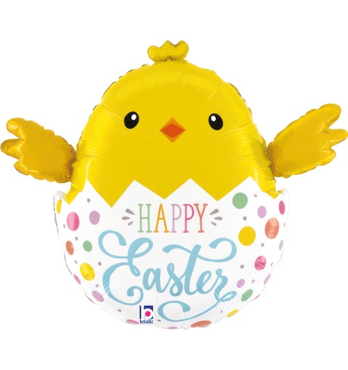Happy Easter - Egg Chick -...