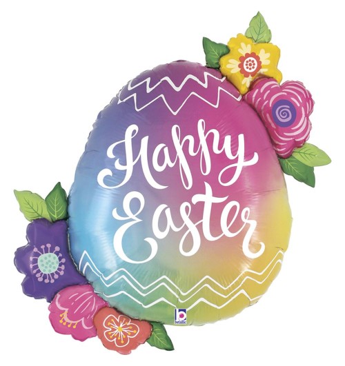Easter Egg - Flowers - 35...