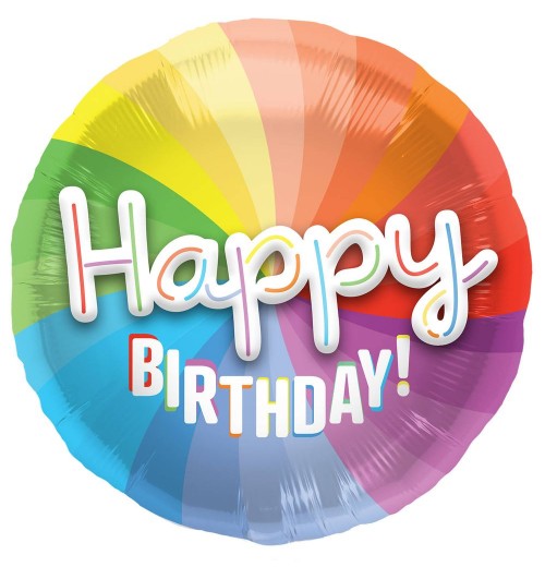 Happy Birthday - Rainbow...