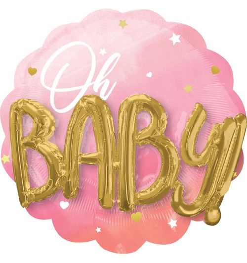 Oh Baby Girl Pink - 3D...