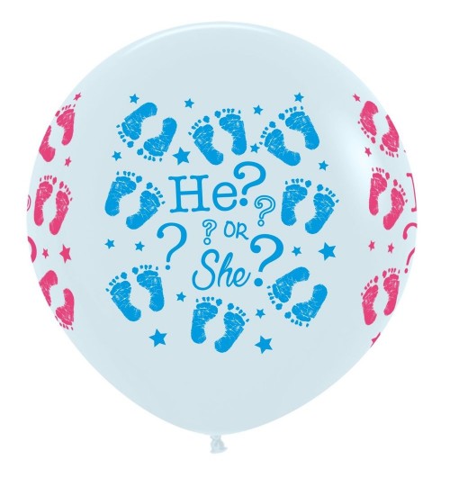 R36 - He Or She - White -...